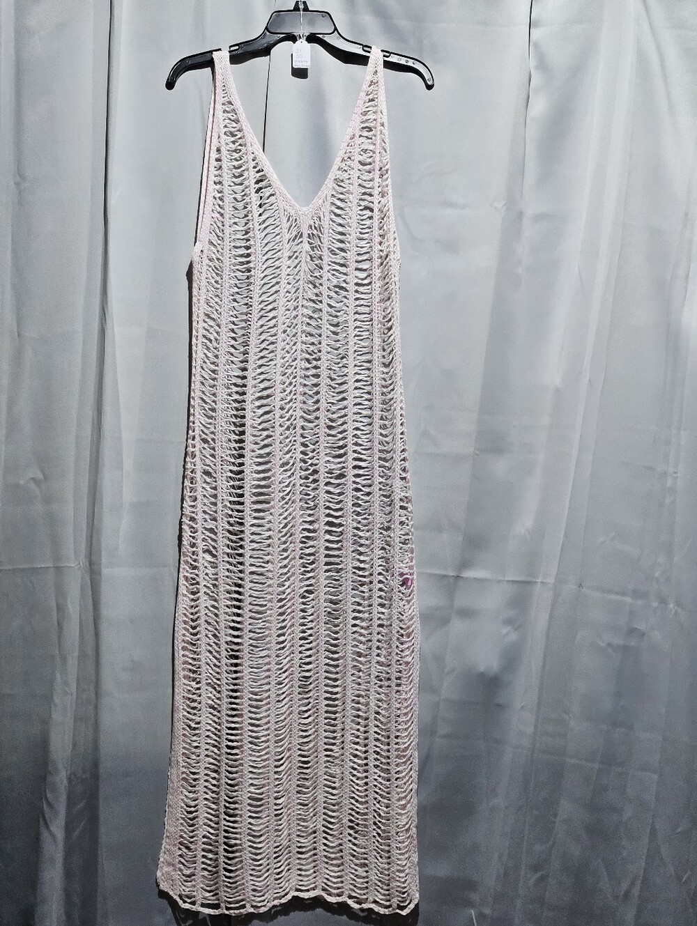 Coverall Knit With Side Split And Red Color Transfer. - Picture 2 of 4